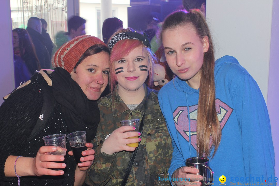 Rosenmontags Fasnetsparty mit den YETIS: Messkirch am Bodensee, 16.02.2015