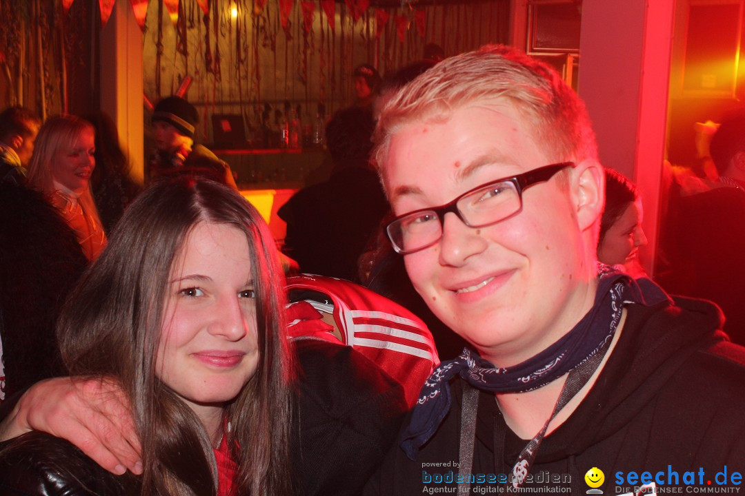 Rosenmontags Fasnetsparty mit den YETIS: Messkirch am Bodensee, 16.02.2015