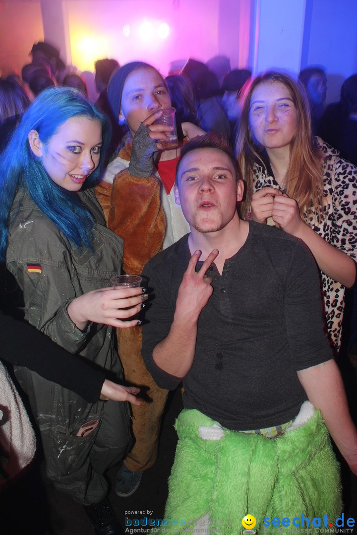 Rosenmontags Fasnetsparty mit den YETIS: Messkirch am Bodensee, 16.02.2015