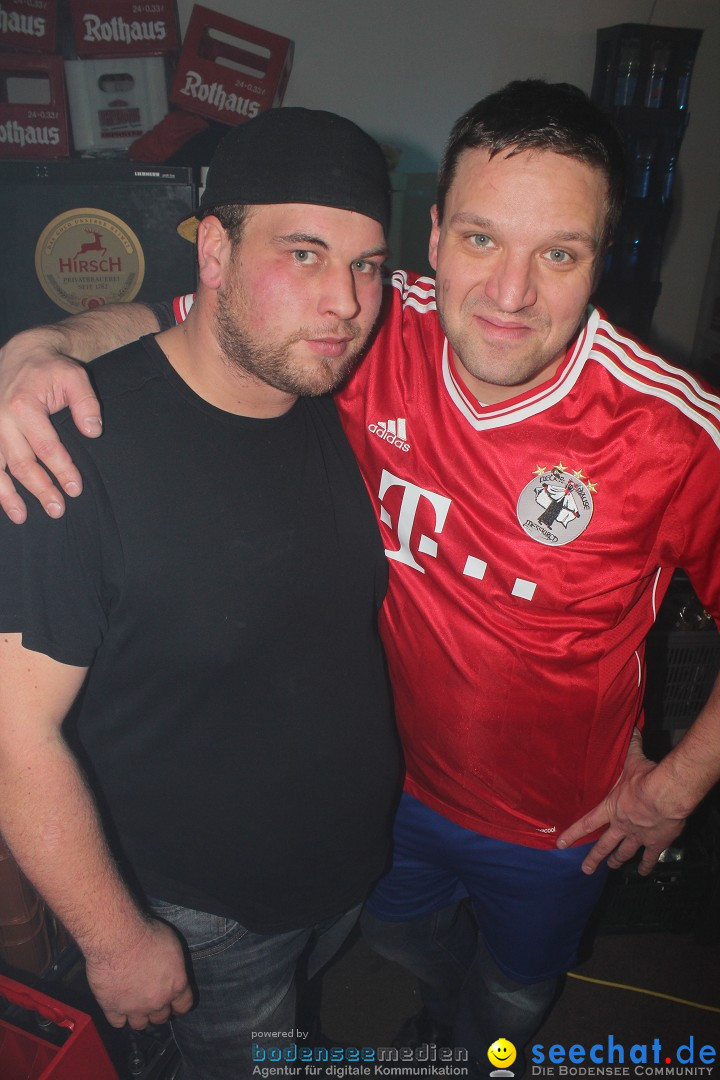 Rosenmontags Fasnetsparty mit den YETIS: Messkirch am Bodensee, 16.02.2015