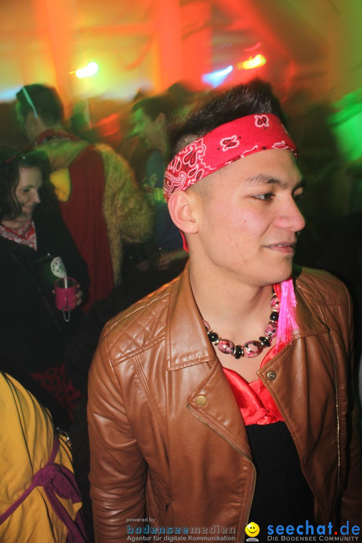 Rosenmontags Fasnetsparty mit den YETIS: Messkirch am Bodensee, 16.02.2015