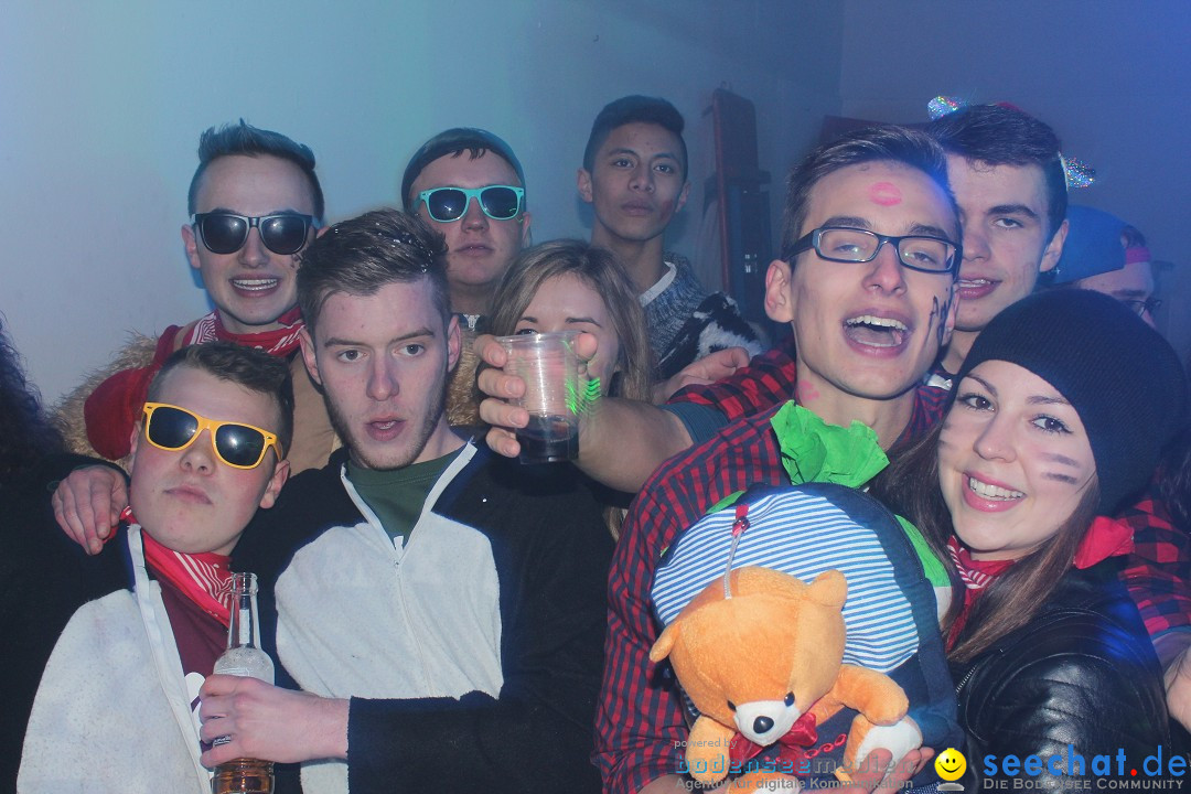 Rosenmontags Fasnetsparty mit den YETIS: Messkirch am Bodensee, 16.02.2015