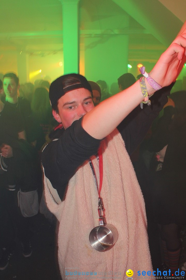 Rosenmontags Fasnetsparty mit den YETIS: Messkirch am Bodensee, 16.02.2015