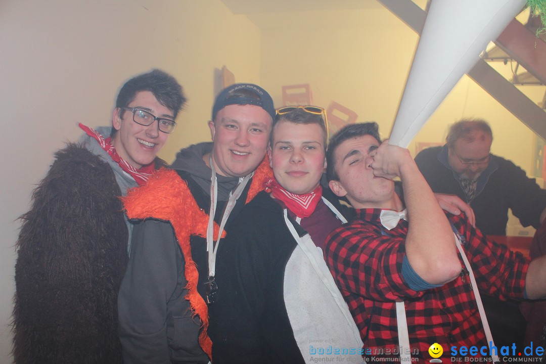 Rosenmontags Fasnetsparty mit den YETIS: Messkirch am Bodensee, 16.02.2015