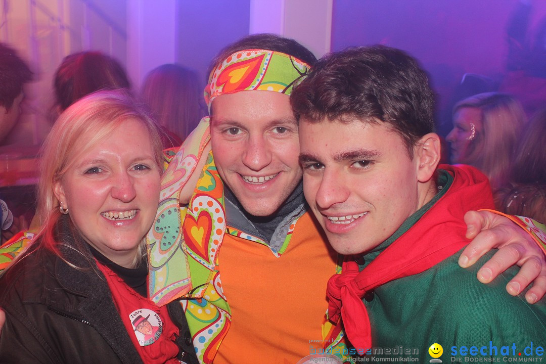 Rosenmontags Fasnetsparty mit den YETIS: Messkirch am Bodensee, 16.02.2015