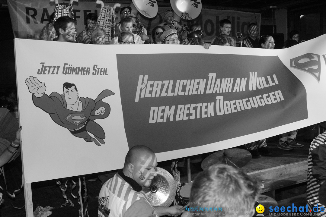 Guggenparty: Herisau in der Schweiz, 21.02.2015