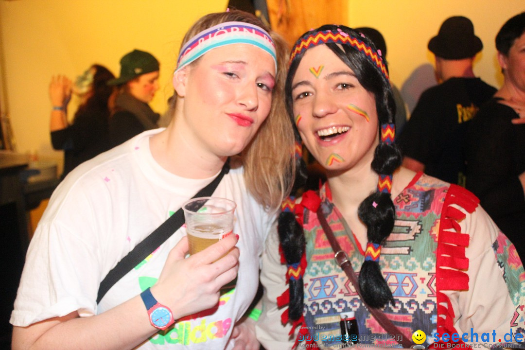 Guggenparty: Herisau in der Schweiz, 21.02.2015