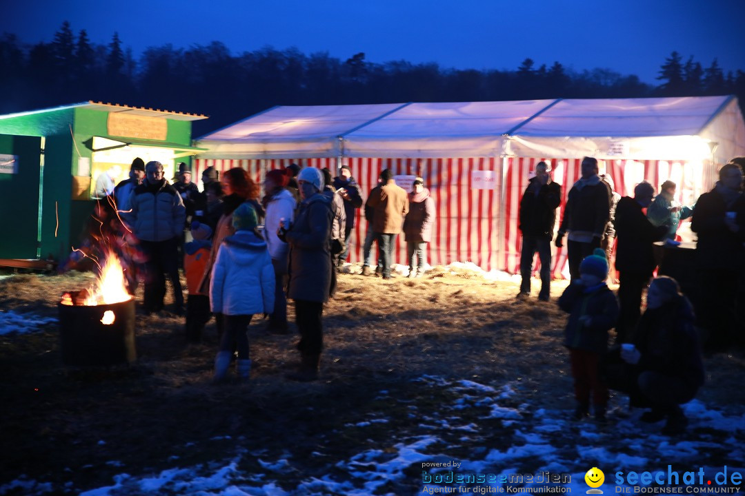 Funkenfeuer Fasnet - Ursaul bei Stockach am Bodensee, 22.02.2015