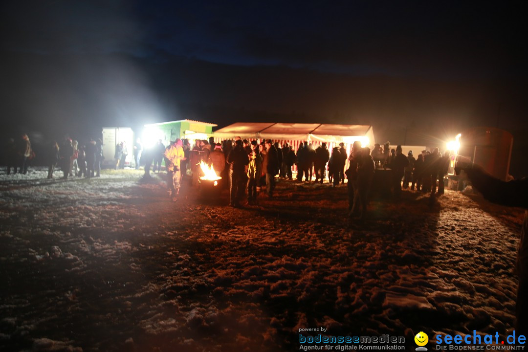 Funkenfeuer Fasnet - Ursaul bei Stockach am Bodensee, 22.02.2015