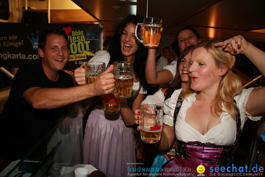 Wiesn-Boot 2009: Meersburg am Bodensee, 02.10.2009