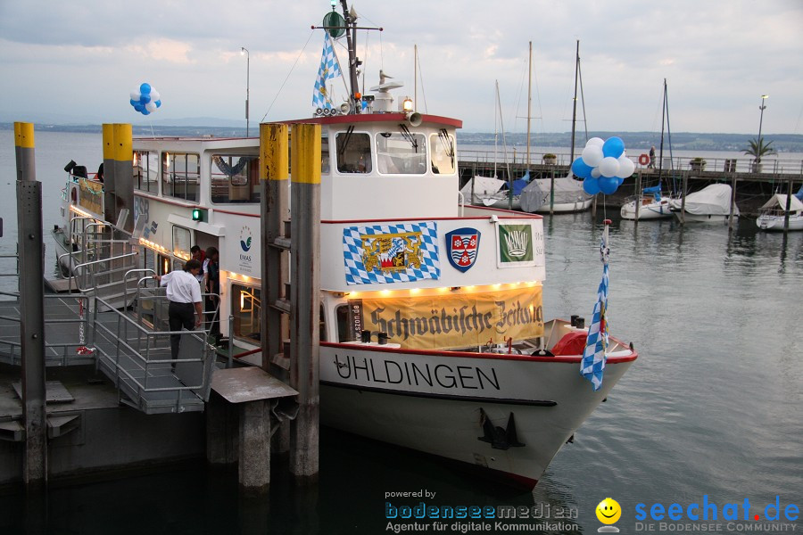 Wiesn-Boot 2.10.2009 in Meersburg am Bodensee