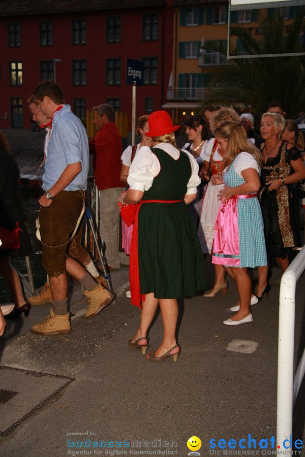 Wiesn-Boot 2.10.2009 in Meersburg am Bodensee