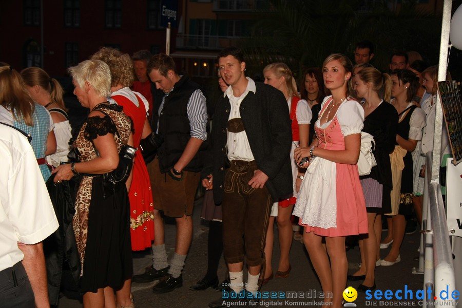 Wiesn-Boot 2.10.2009 in Meersburg am Bodensee