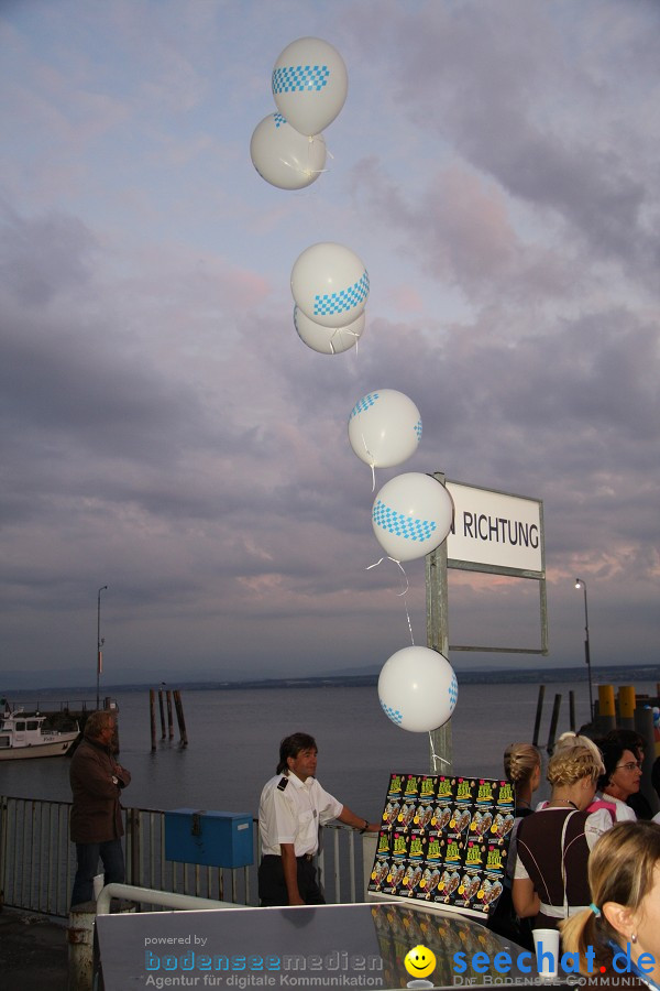 Wiesn-Boot 2.10.2009 in Meersburg am Bodensee