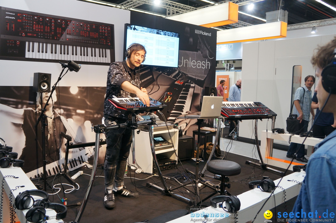 Internationale Musikmesse: Frankfurt am Main, 16.04.2015