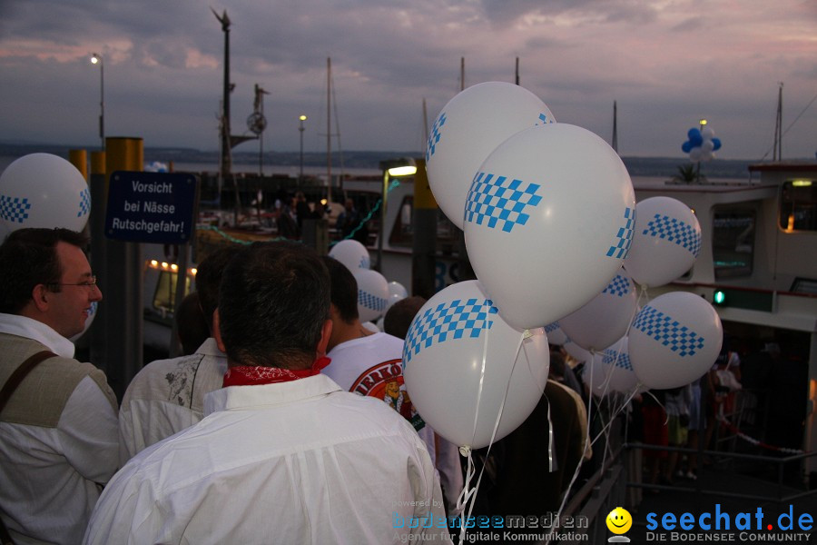 Wiesn-Boot 2.10.2009 in Meersburg am Bodensee