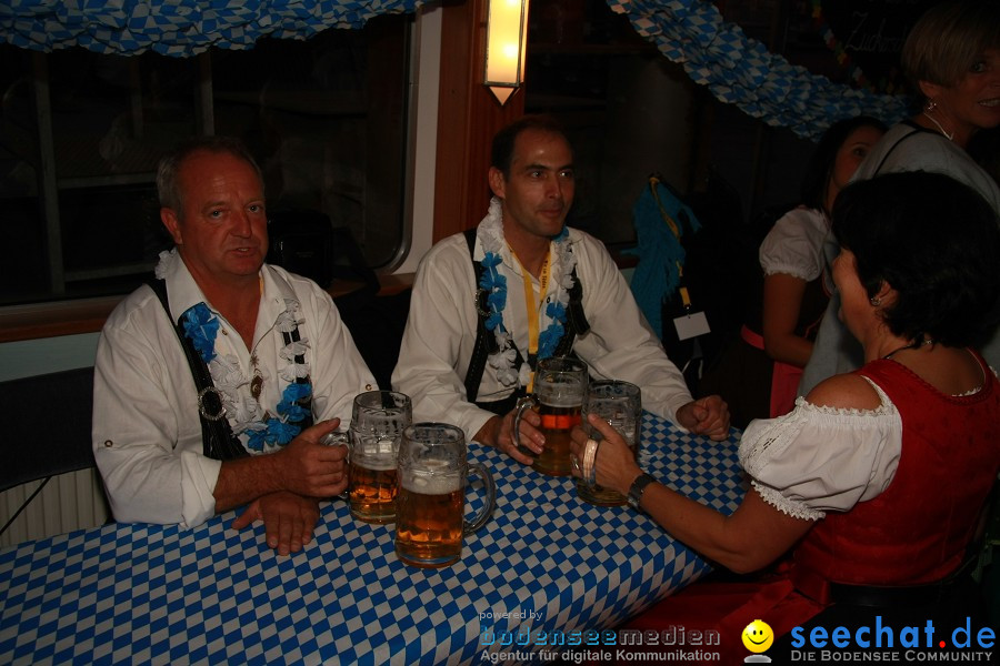 Wiesn-Boot 2.10.2009 in Meersburg am Bodensee