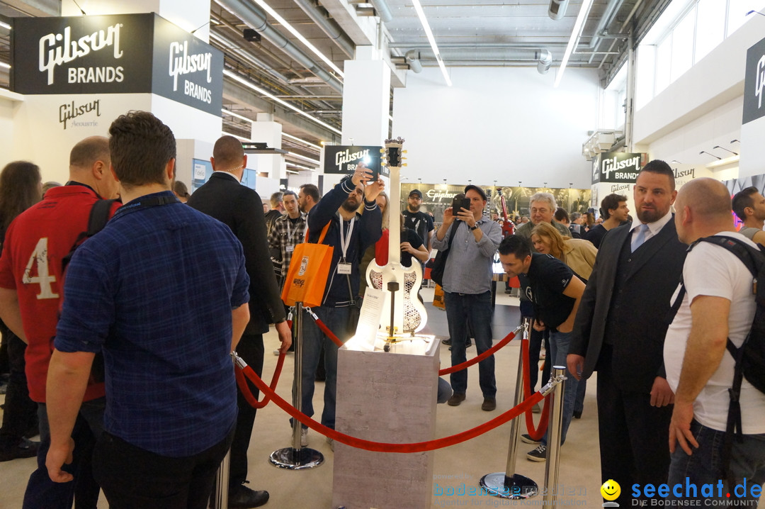 Internationale Musikmesse: Frankfurt am Main, 16.04.2015