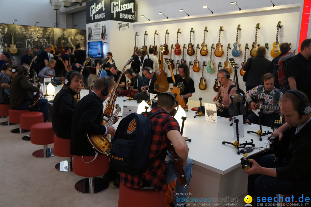 Internationale Musikmesse: Frankfurt am Main, 16.04.2015