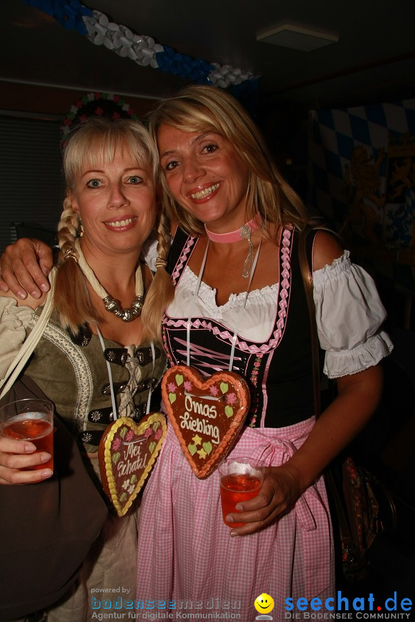 Wiesn-Boot 2.10.2009 in Meersburg am Bodensee