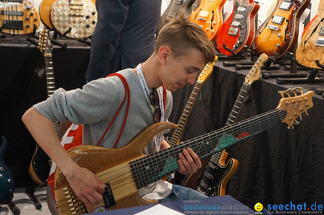 Internationale Musikmesse: Frankfurt am Main, 16.04.2015