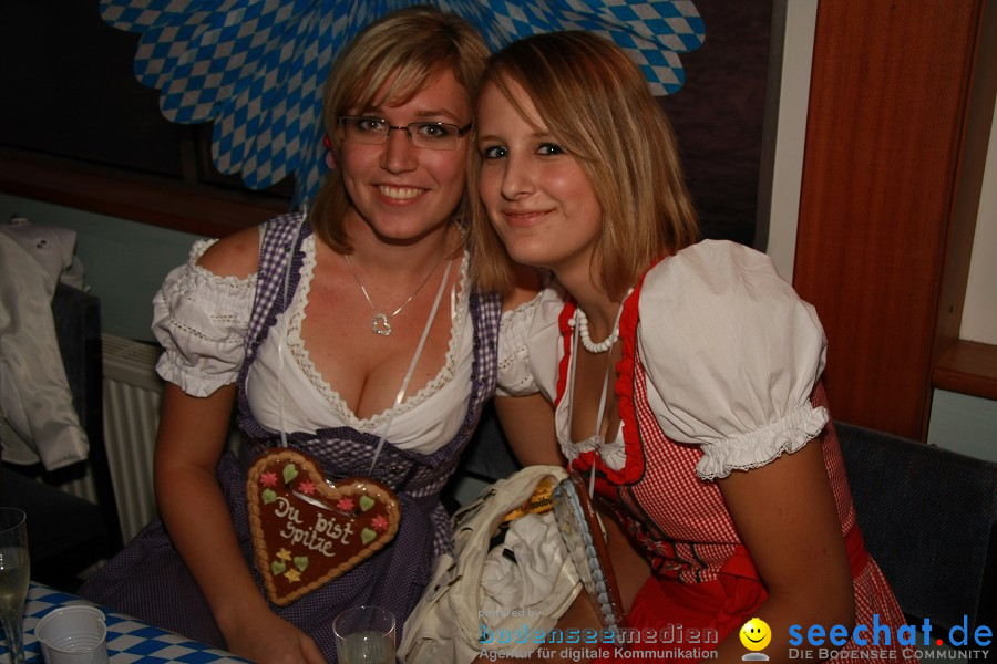 Wiesn-Boot 2.10.2009 in Meersburg am Bodensee