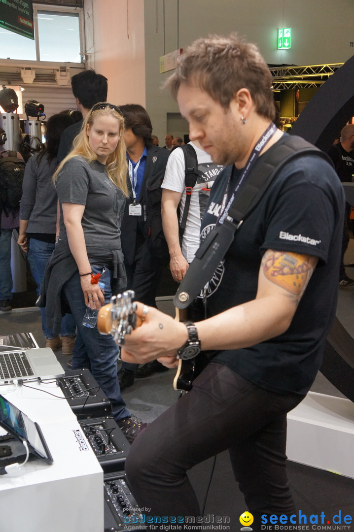 Internationale Musikmesse: Frankfurt am Main, 16.04.2015