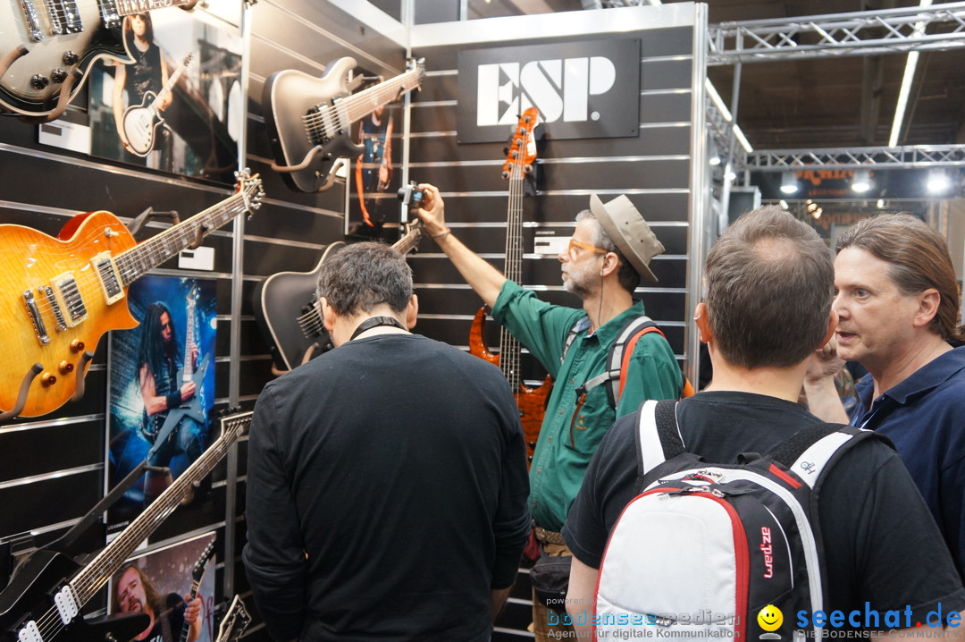 Internationale Musikmesse: Frankfurt am Main, 16.04.2015