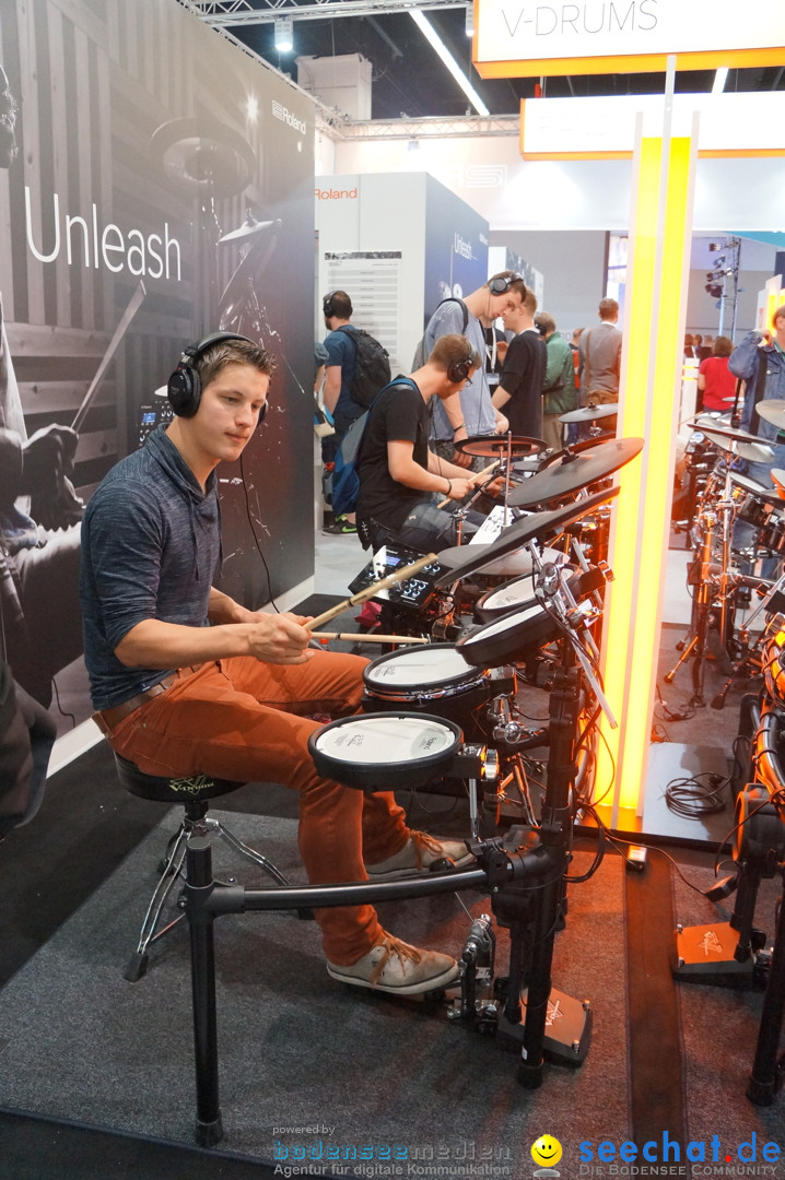 Internationale Musikmesse: Frankfurt am Main, 16.04.2015