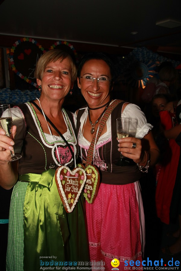 Wiesn-Boot 2.10.2009 in Meersburg am Bodensee