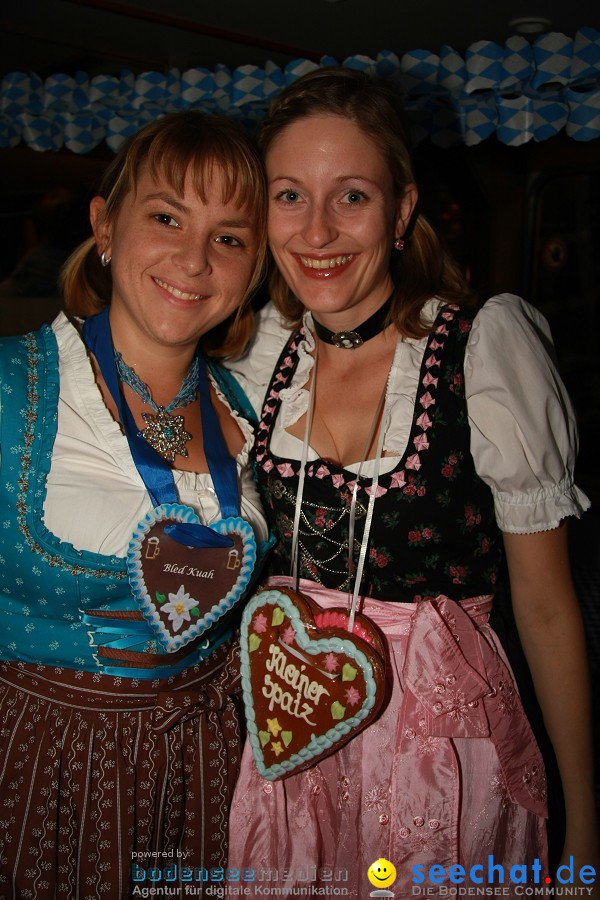 Wiesn-Boot 2.10.2009 in Meersburg am Bodensee