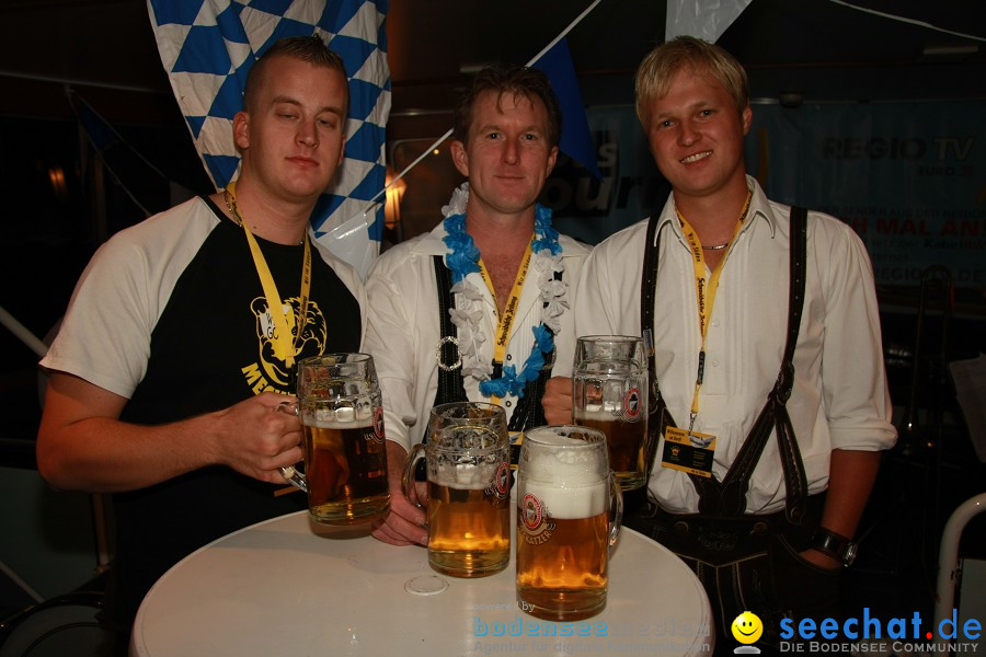 Wiesn-Boot 2.10.2009 in Meersburg am Bodensee