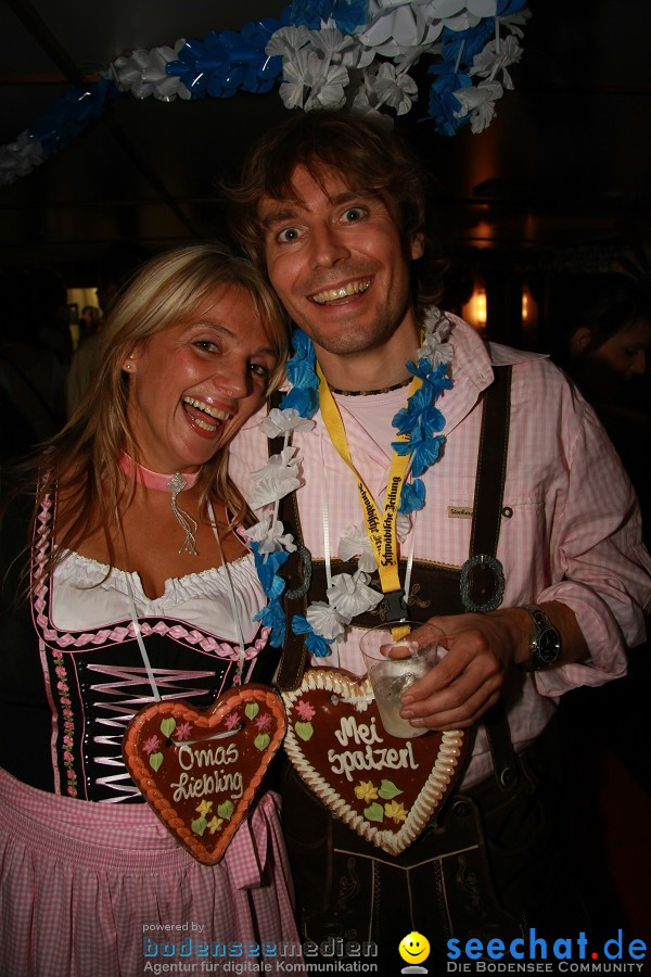 Wiesn-Boot 2.10.2009 in Meersburg am Bodensee