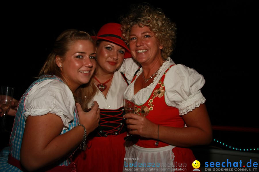 Wiesn-Boot 2.10.2009 in Meersburg am Bodensee