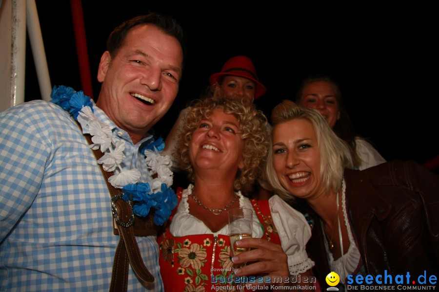 Wiesn-Boot 2.10.2009 in Meersburg am Bodensee