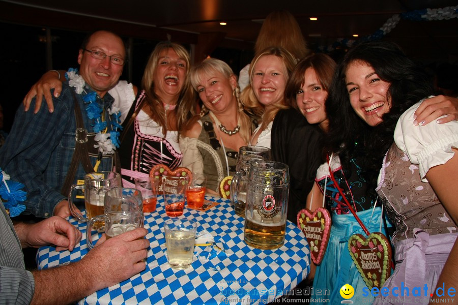 Wiesn-Boot 2.10.2009 in Meersburg am Bodensee