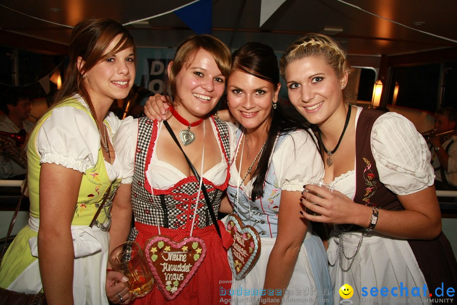 Wiesn-Boot 2.10.2009 in Meersburg am Bodensee