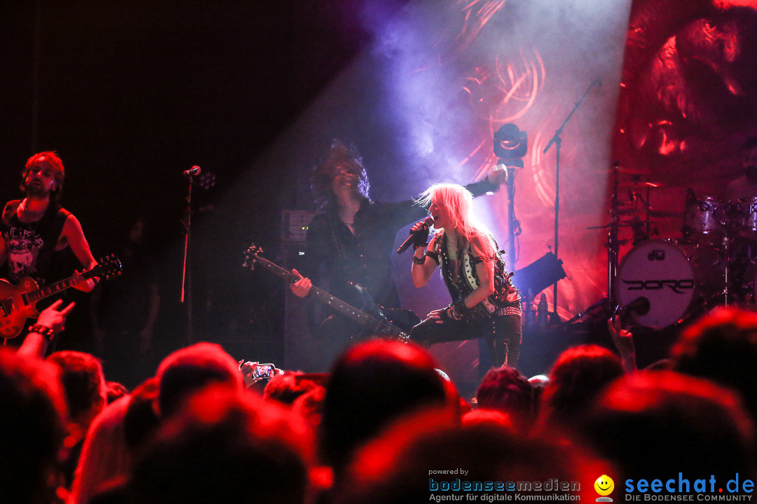 DORO die Metal-Queen live: Ravensburg am Bodensee, 21.04.2015