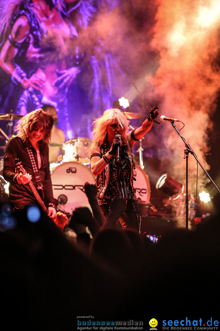 DORO die Metal-Queen live: Ravensburg am Bodensee, 21.04.2015