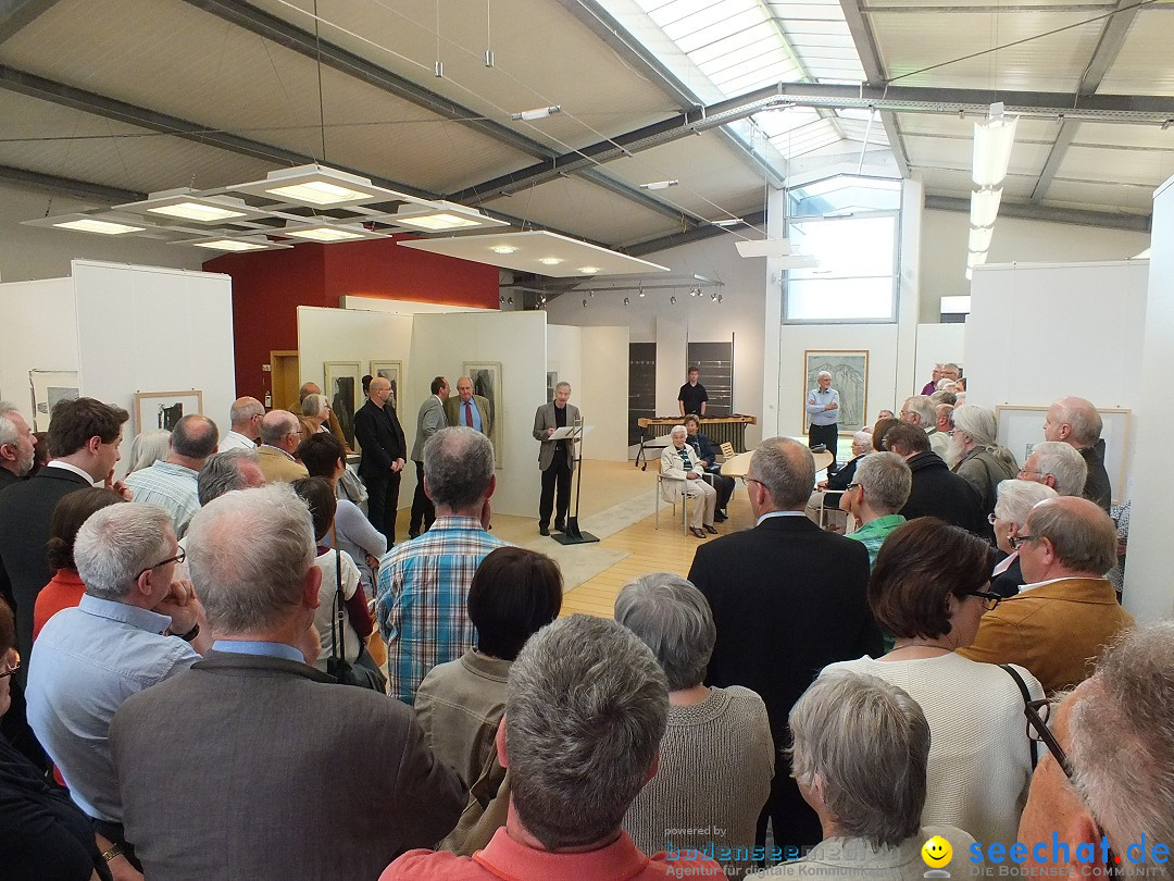 Vernissage: Peter Guth: Mengen am Bodensee, 08.05.2015