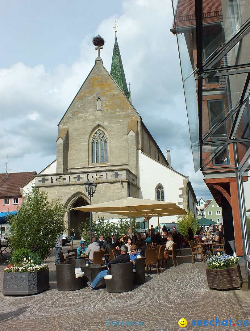 Flohmarkt in Bad-Saulgau am Bodensee, 08.05.2015