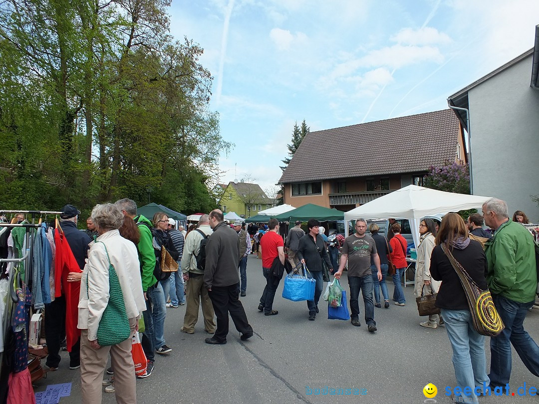 Flohmarkt in Bad-Saulgau am Bodensee, 08.05.2015