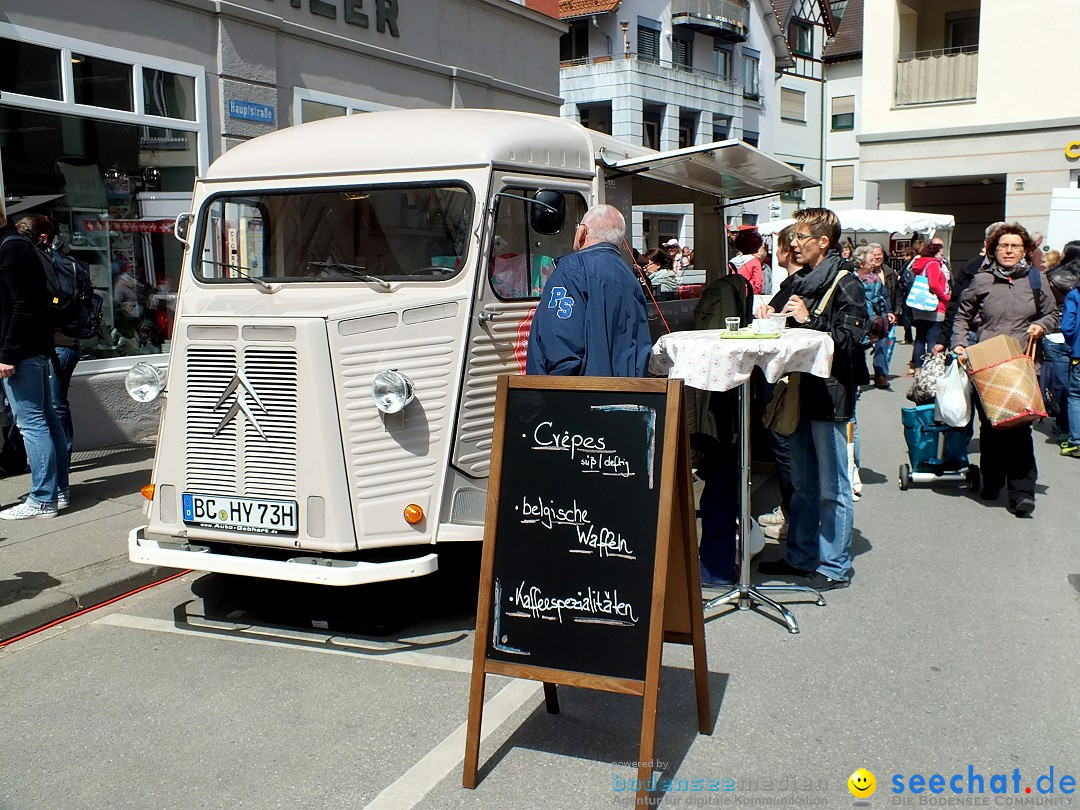 Flohmarkt in Bad-Saulgau am Bodensee, 08.05.2015