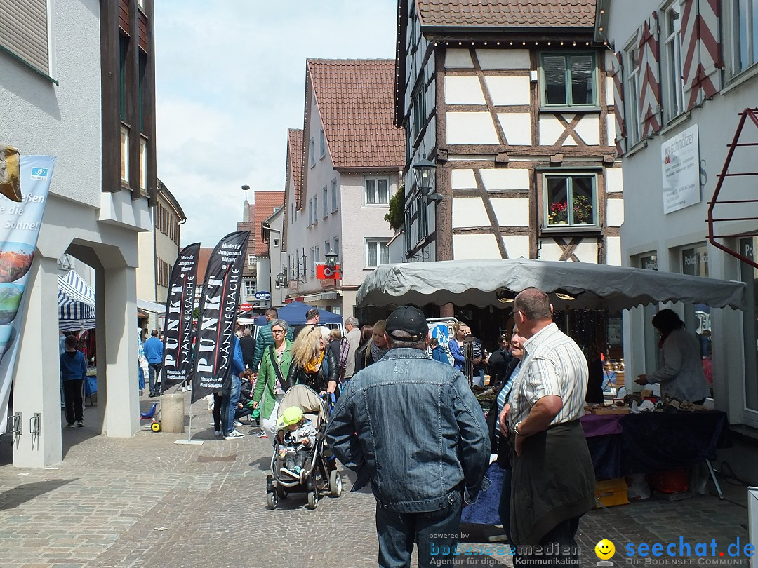 Flohmarkt in Bad-Saulgau am Bodensee, 08.05.2015