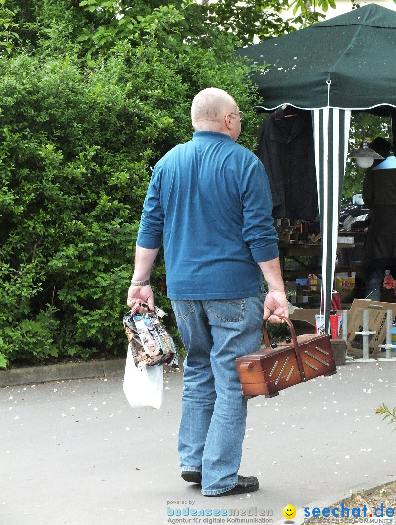 Flohmarkt in Bad-Saulgau am Bodensee, 08.05.2015