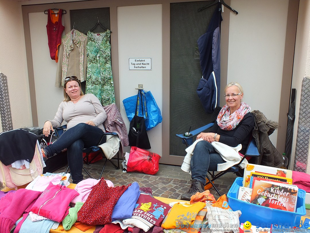 Flohmarkt in Bad-Saulgau am Bodensee, 08.05.2015