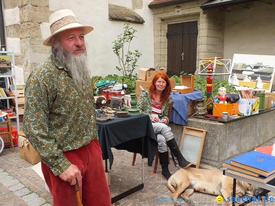 Flohmarkt in Bad-Saulgau am Bodensee, 08.05.2015