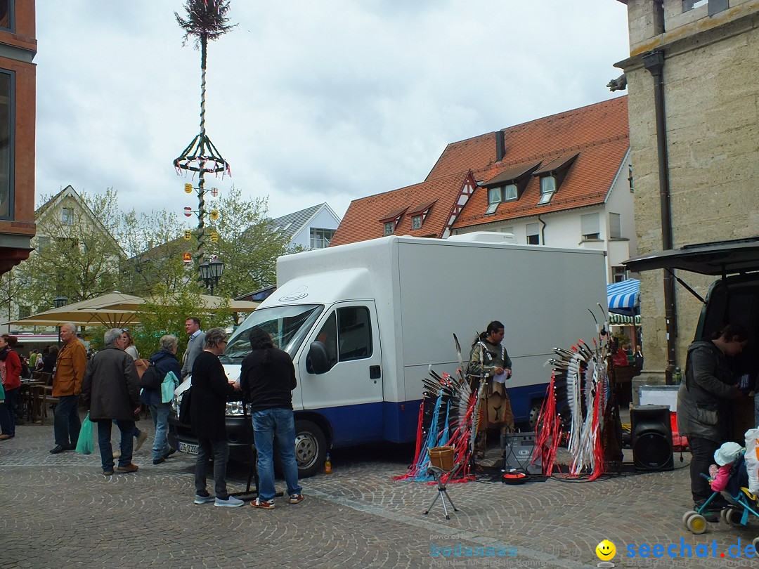 Flohmarkt in Bad-Saulgau am Bodensee, 08.05.2015