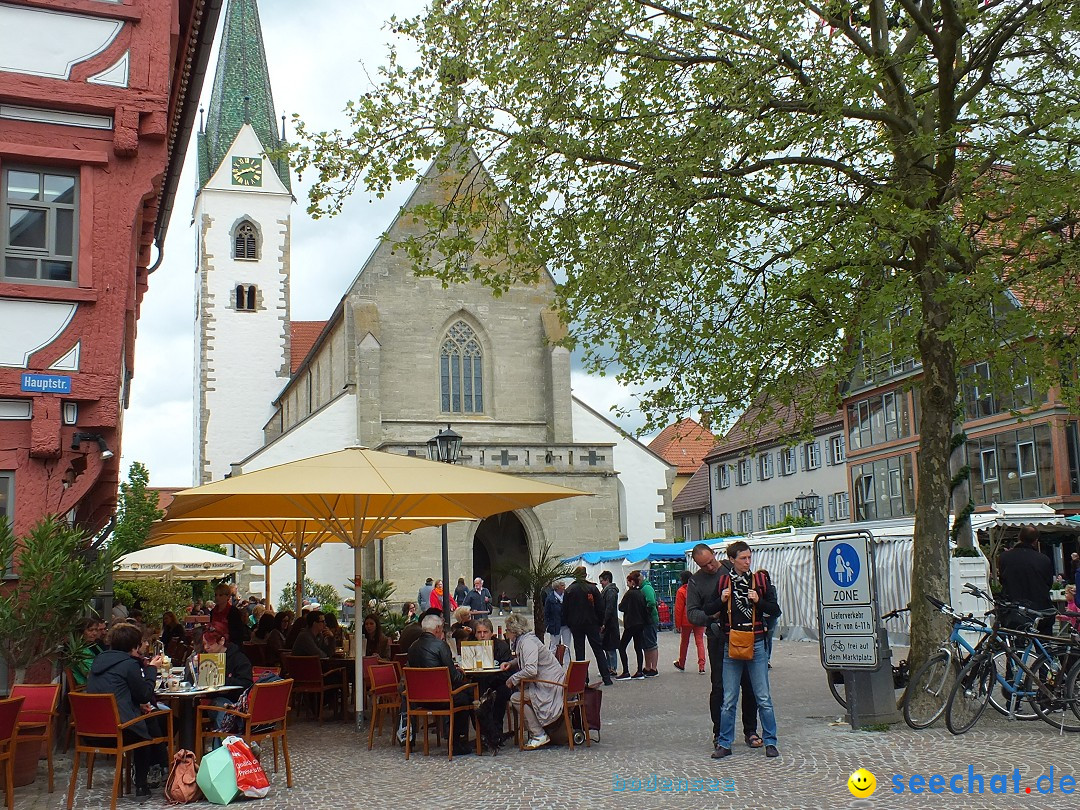 Flohmarkt in Bad-Saulgau am Bodensee, 08.05.2015