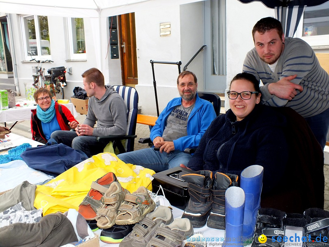 Flohmarkt in Bad-Saulgau am Bodensee, 08.05.2015